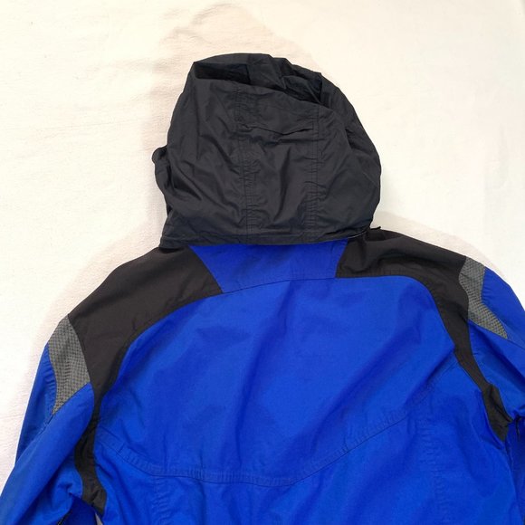 Nordica Ski Snow Board Insulated Waterproof Jacket Men's Large Blue/Black - Picture 13 of 14